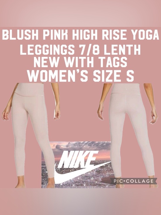Nike Pants - Nike High Rise Comfort Waist Yoga Leggings 7/8 Length Women’s Size S